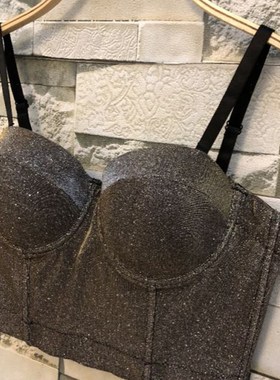 极速2020 New Bling bling Fashion Push Up Overbust CorsZets W