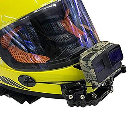 新品Adhesive Stick Full Face HelCmet Chin Mount for Gopro He