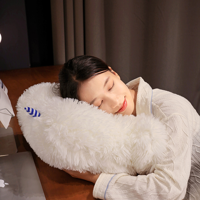 极速多巴胺小怪兽腰靠办公u室椅子垫座椅靠背护腰垫沙发抱枕宿舍