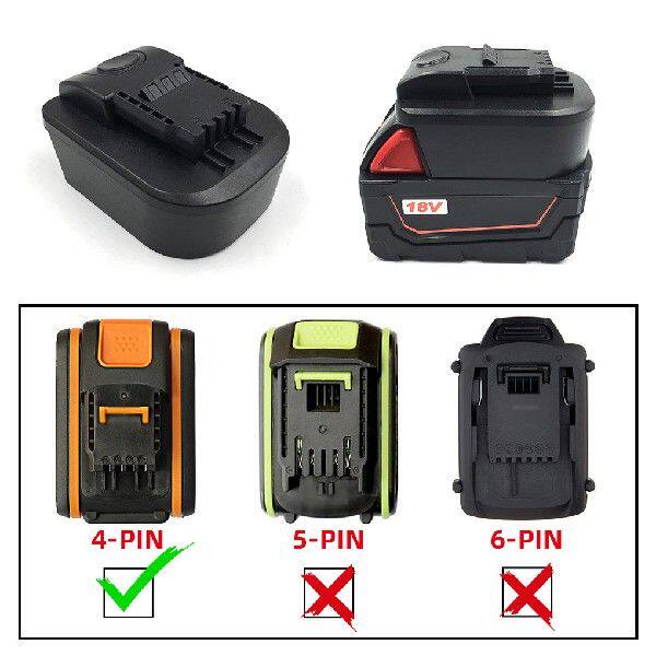 极速Battery Adapter Plasticw Professional Reusable Overcharg