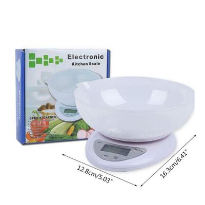 新品Hiagh Accuracy Sensor Digital Kitchen Scale Removable Tr