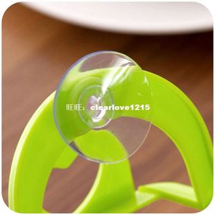 极速4pcs Colorfulm Shelf Plastic Bathroom Sets Super Suction