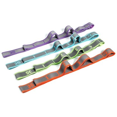 极速Gym Fditness Yoga Stretching Strap Elastic Band Physical