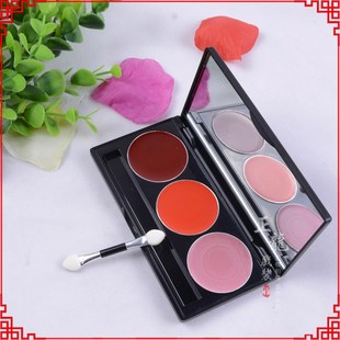 极速正龙戏装 京剧越剧黄梅戏曲化妆用品花旦彩妆旦V角唇彩 三色