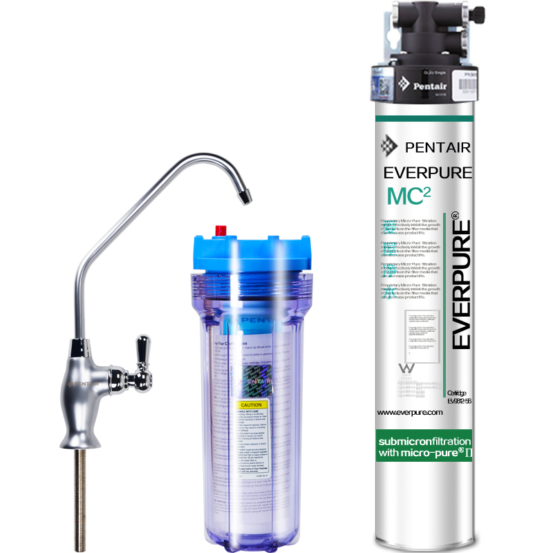 极速爱惠浦净水器MC2 家用直饮大流量 商用奶茶店自V来水过滤 咖