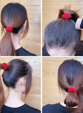 极速lady black hair bands rope acDcessories hair ring head r