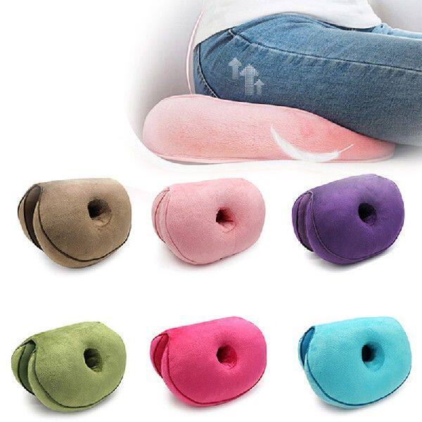 极速Women Dual Commfort Cushion Memory Foam Seat Hip Lift