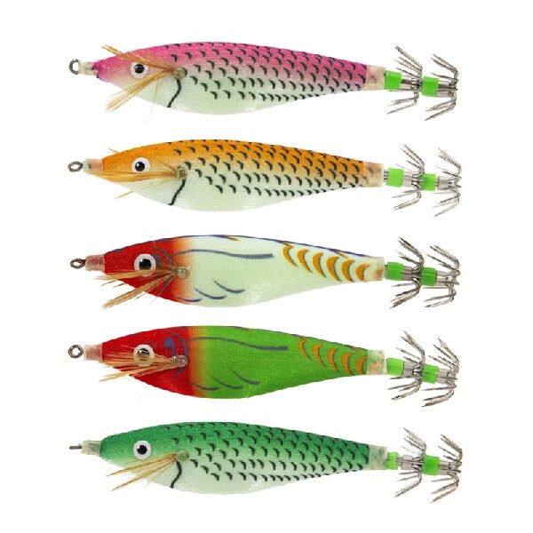 极速Floating Fishing Lure Sqxuid Jigging 17g 110mm Artificia