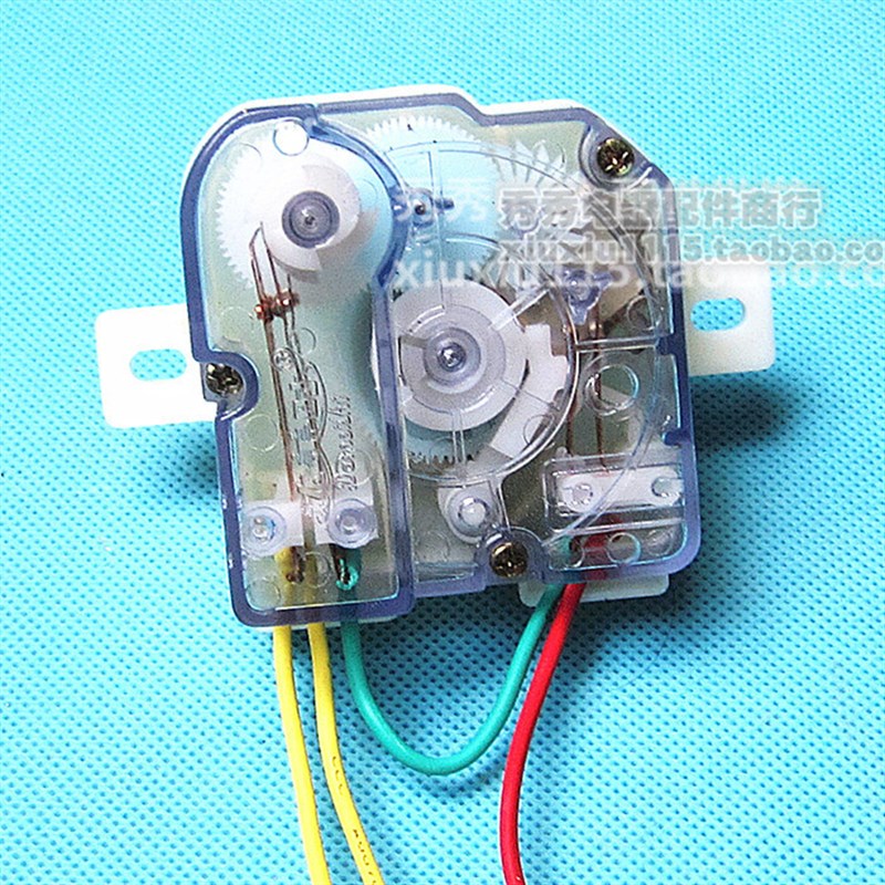 极速半自动洗衣机定时器方3线洗x涤计时器开关 DXT15FS送旋钮开关