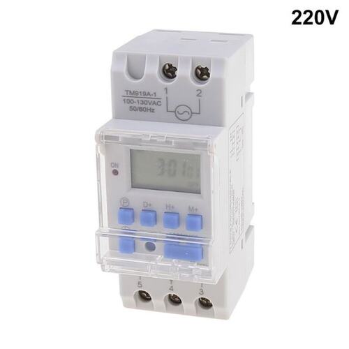 极速TM6b15 12/24/110/220V Timer Switch 7 Days 24 Hours Progr