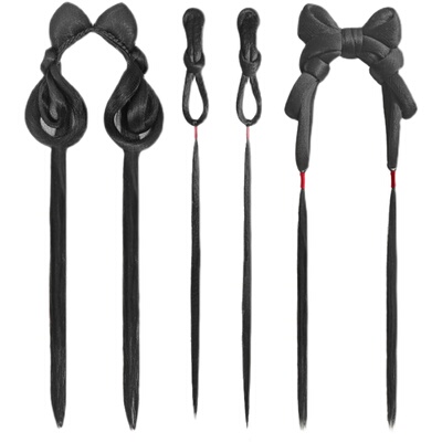 极速汉服古装假发全发丝s软一体式发箍日常基础垫发头顶发髻玉米