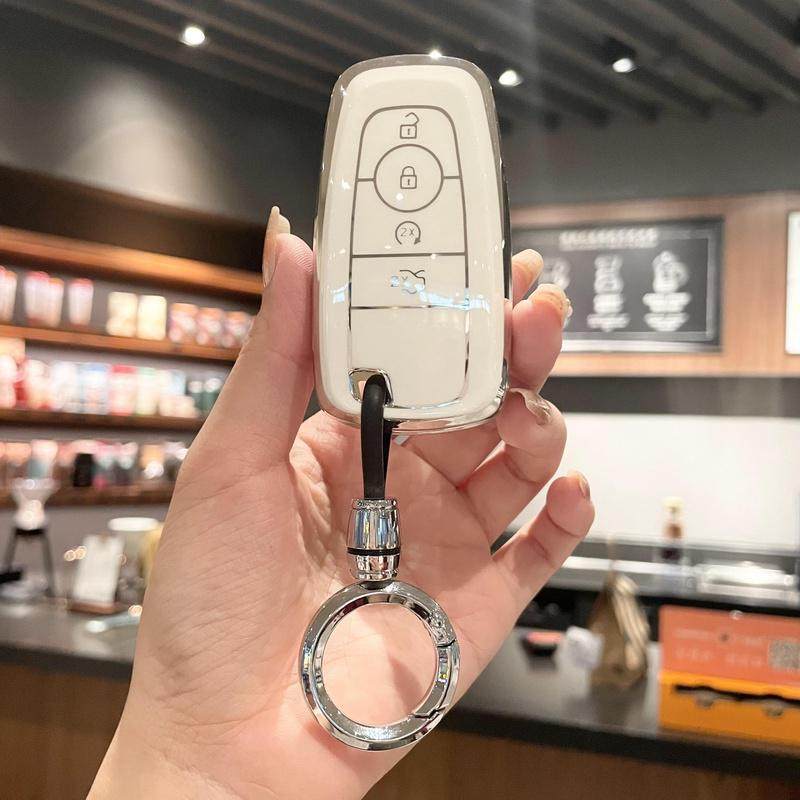 适用24/25款全新林肯Z冒险家航海家飞行家男士女汽车钥匙包套扣壳