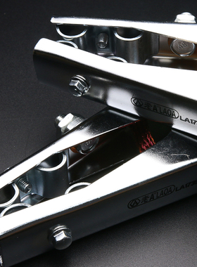 老A 500A包胶柄接地夹 t铜网电焊机大号地线钳接地钳子LA173500