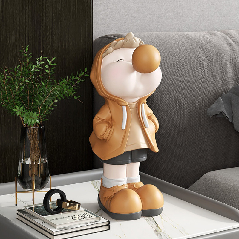 男孩客厅摆件家居饰品玄关电视柜房间办公室桌面儿童房.卧室装饰