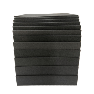 黑色中高密度海绵l垫片定制礼盒内托内衬填充物防震材料软海棉小