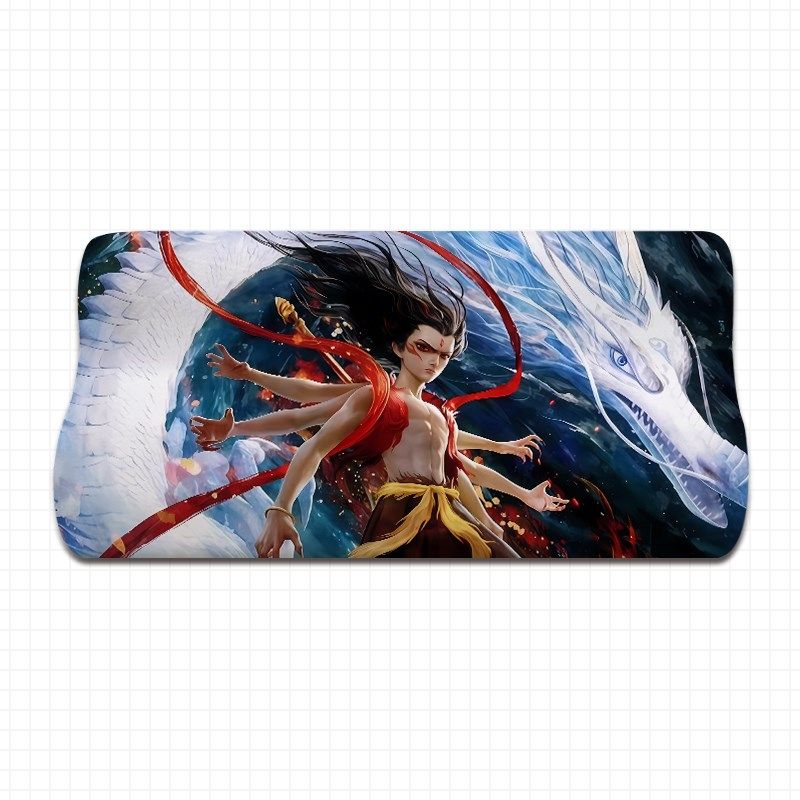 儿童卡通电影哪吒记忆棉枕头学生宿舍单人午睡护颈V枕波浪枕芯枕,床上用品,枕头/枕芯,淘宝优惠券,粉丝福利购,淘宝优惠卷