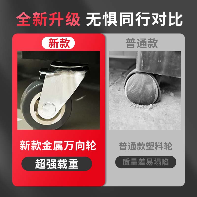 种植箱家庭种菜专用箱带轮多层阳台种菜盆种菜箱塑料花盆特大清仓