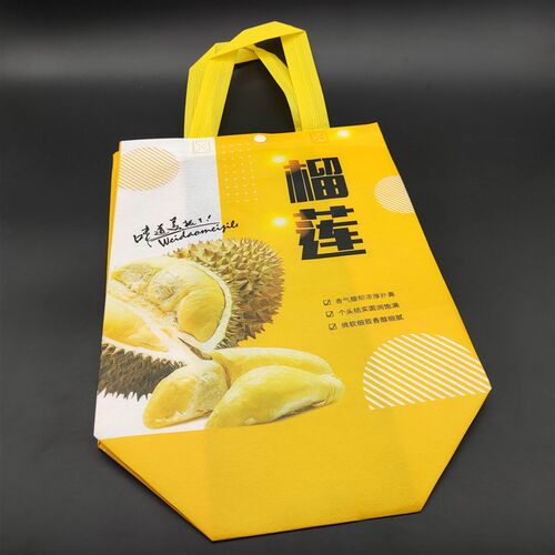 榴莲专用手提袋礼品包装袋西瓜加厚无纺布打包袋水果店环保袋子