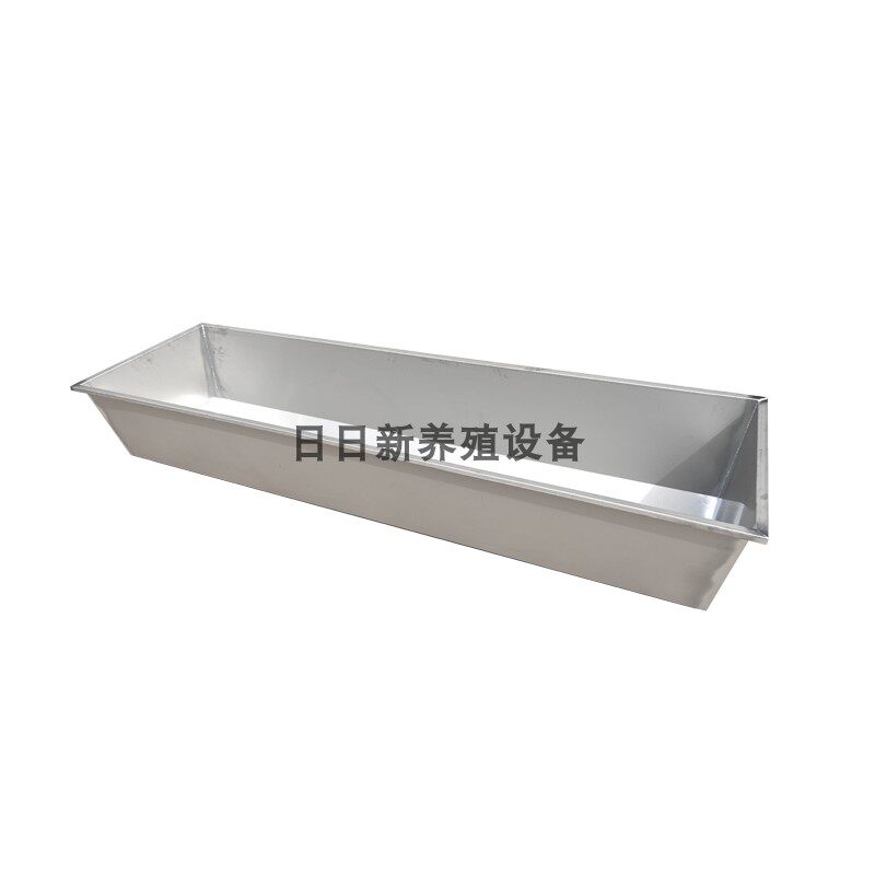 不锈钢牛羊食槽饮水槽新型牛羊食槽加厚牛羊用食槽加厚型牛槽架子