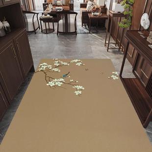 高端免洗家用进门地毯可裁剪玄关大门口脚垫 PVC入户门地垫新中式
