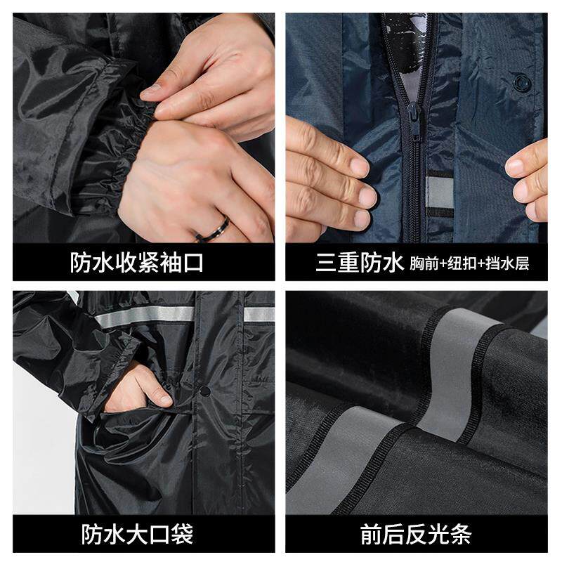 美团雨衣雨裤套装外卖骑手全身防暴雨骑士骑行雨服专用装备男专送