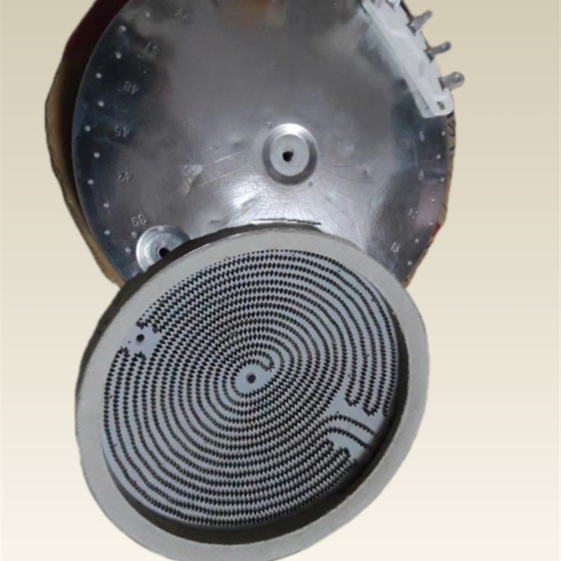 商用电陶炉凹面23CM3000W3500W4200W瓦背出线四线发热盘电热炉丝