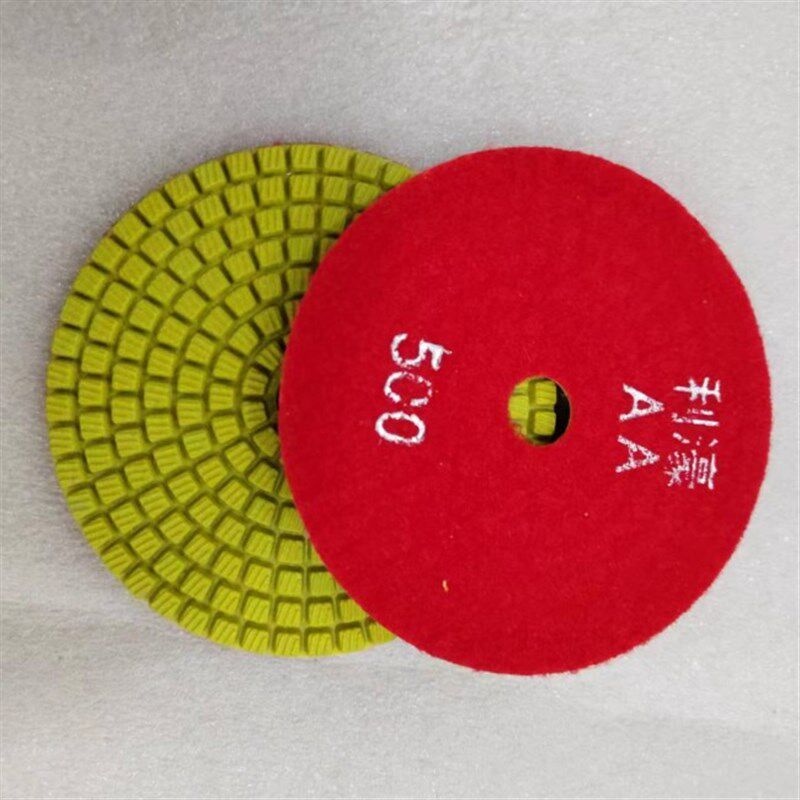 利濠10片装 10公分金刚石水磨片锋利耐磨 石材抛光片洗衣池打磨片