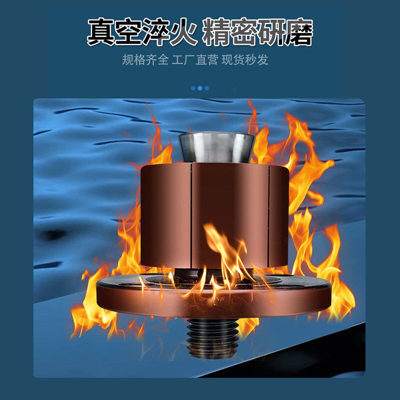 一体小内撑夹具气动手动扩张销膨胀内撑头CNC内孔涨紧定位锁紧套
