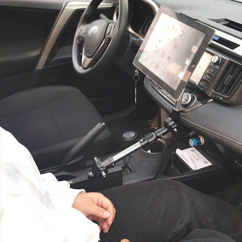车载平板电脑架主副驾车后座椅缝隙ipad多功能手机通用导航支架