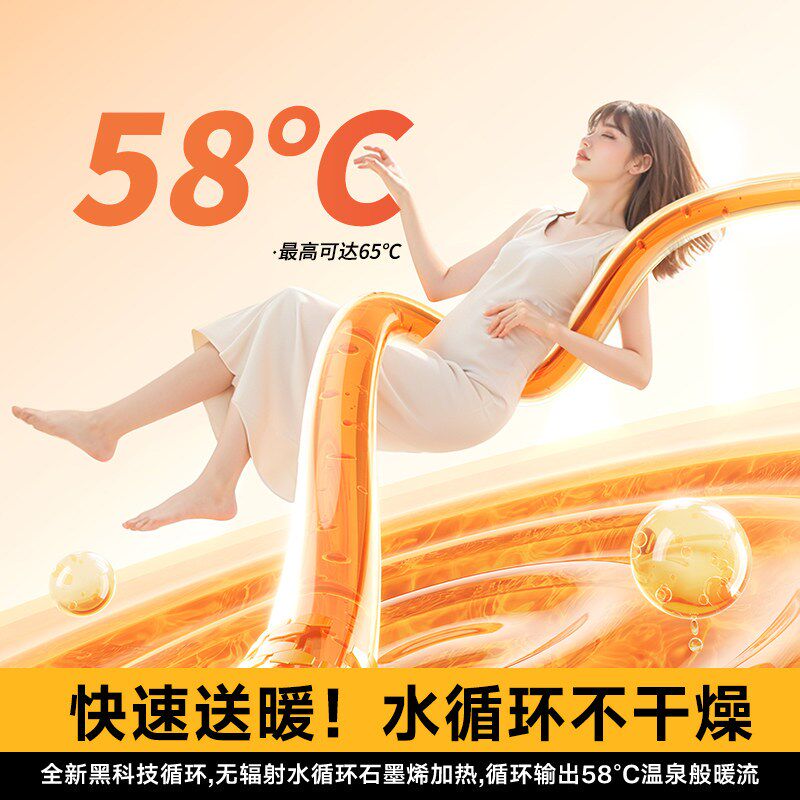 扬子水暖电热毯双人单人电褥子水循环加热家用水暖炕床垫2025新款