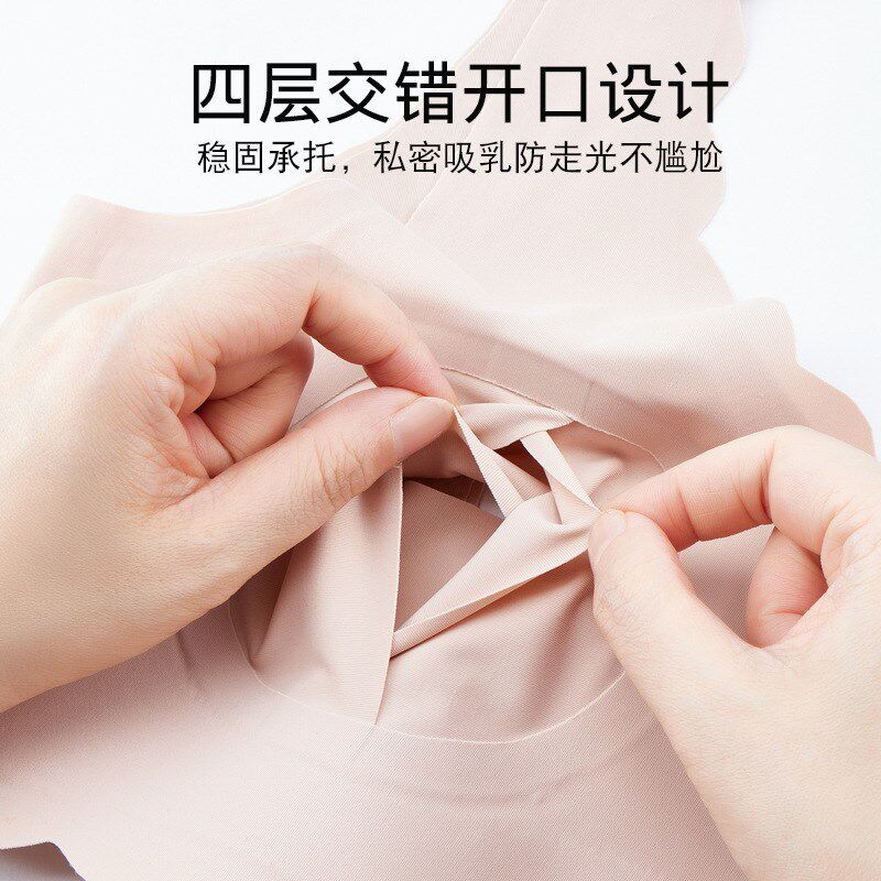 免手扶吸奶哺乳文胸大码聚拢喂奶孕妇产后解放双手吸奶器内衣胸罩