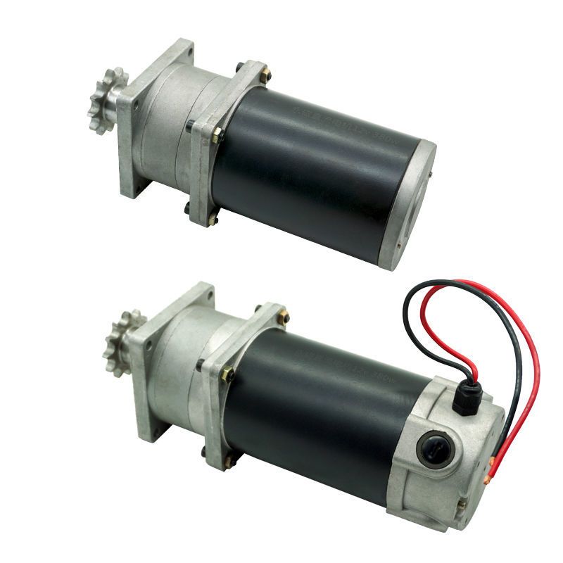 播种施肥双箱电机 12V24V直流马达 90行星减速大扭矩 玉米跑步机