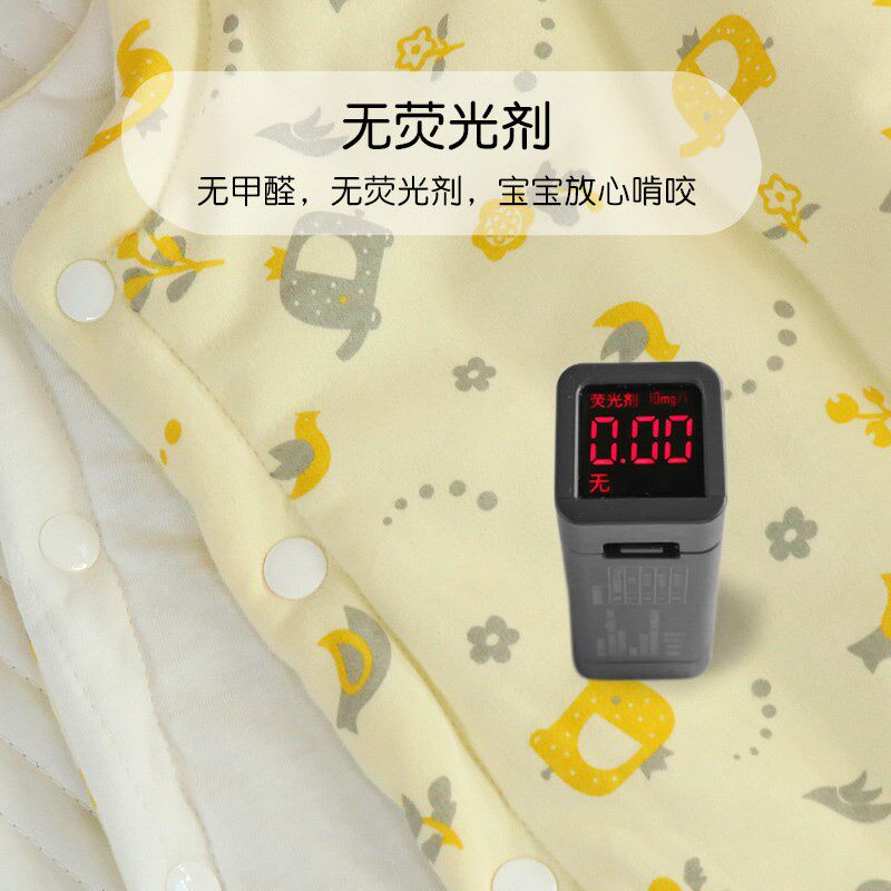 婴儿睡袋长款无袖儿童睡袍背心宝宝秋冬季夹棉睡衣加厚防踢被防跳