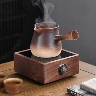 煮茶器罐罐茶煮茶器土陶煮茶罐茶壶泡茶家用电陶炉一人煮茶炉 新款