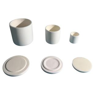 陶瓷坩埚耐高温99氧化铝工业实验室用圆柱形刚玉匣钵大号厂家定制