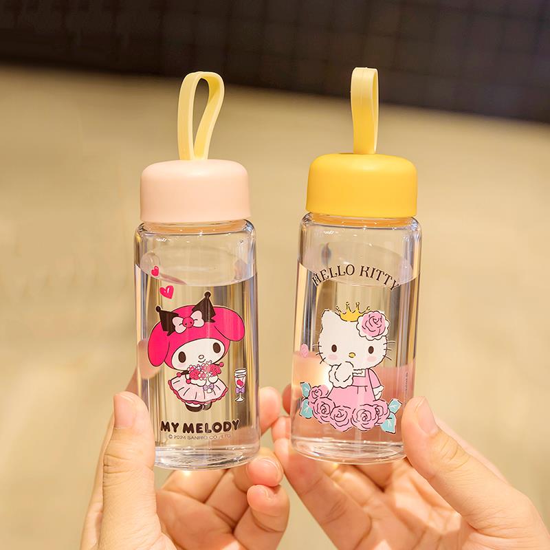 便携高硼硅玻璃杯超迷你水壶果汁口袋水瓶女特小杯子小巧超小水杯