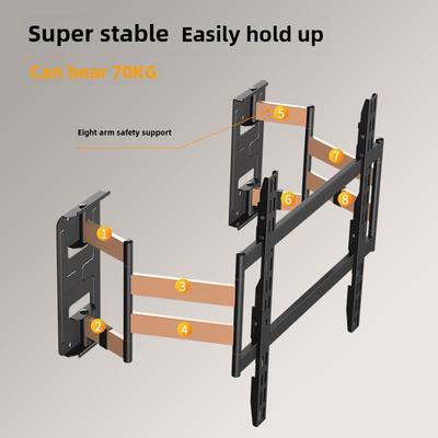 Carloqi Ts100Max电视吊架旋转伸缩电视支架壁挂式Ts90可拉伸万能