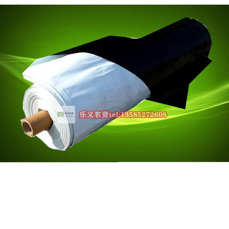 超宽加厚黑白膜黑白塑料薄膜12丝种植养殖膜保温遮光薄膜2-20米