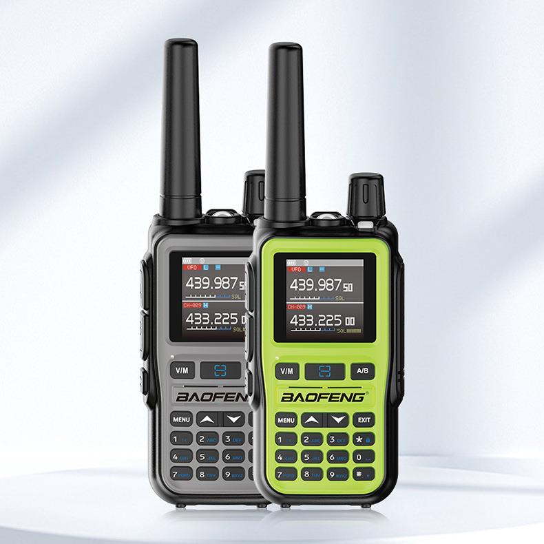 暴风Uv5Rmini对讲机一键频率调幅航空全程手机自驾游户外c型充电