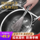 刷锅神器304不锈钢厨房专用洗锅刷子长柄易清洗不U沾油污刷锅厨具
