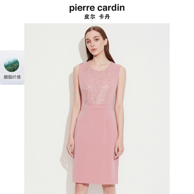 通勤优雅知性无袖连衣裙