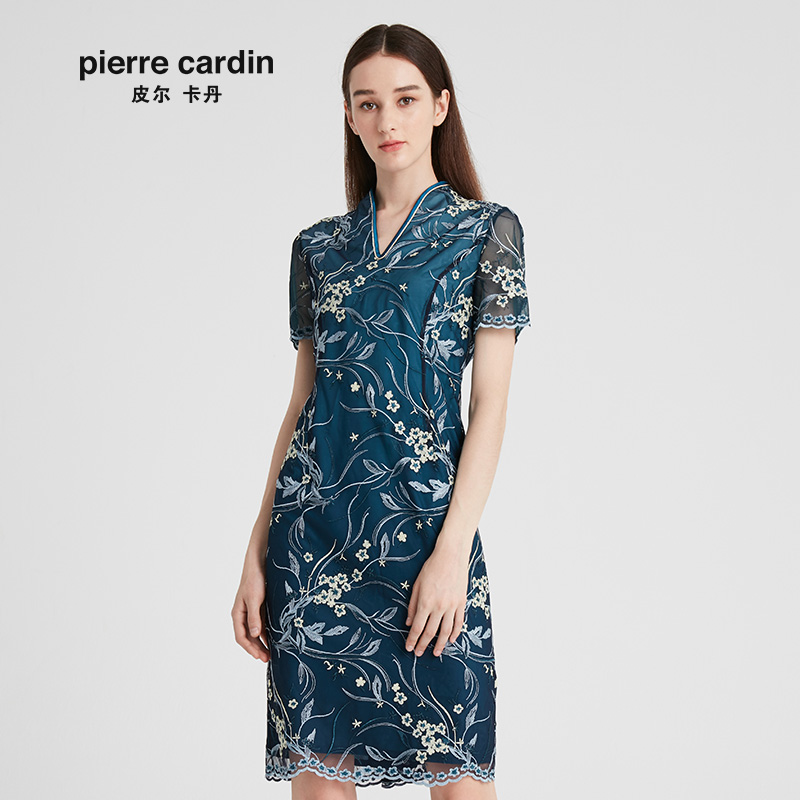 皮尔卡丹淑女p0246ds80n3连衣裙