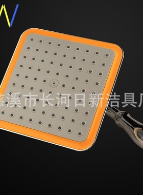 极速Head Round Sprinklesr Showerhead Shower Water Saving Bat