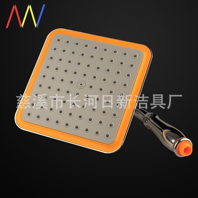 极速Head Round Sprinklesr Showerhead Shower Water Saving Bat