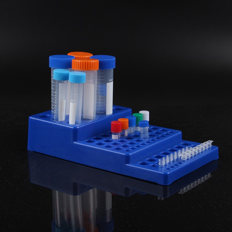极速塑料梯形离心管架 多用途试管架 多功能管架M 适用4-28mm直径