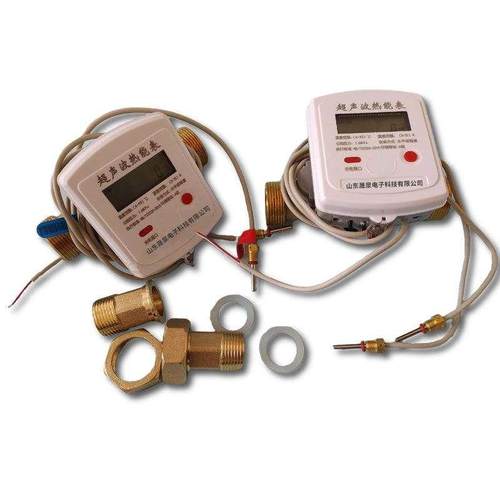 极速暖气超音波热量表管道式数显冷热H计量表暖气计量专用电子热