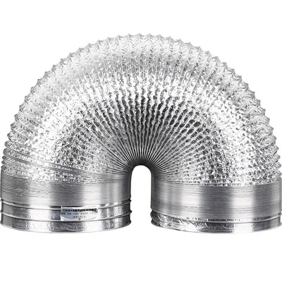 极速160mm/180mm厨房抽油烟机排烟I管道铝箔耐高温软管油烟排气管