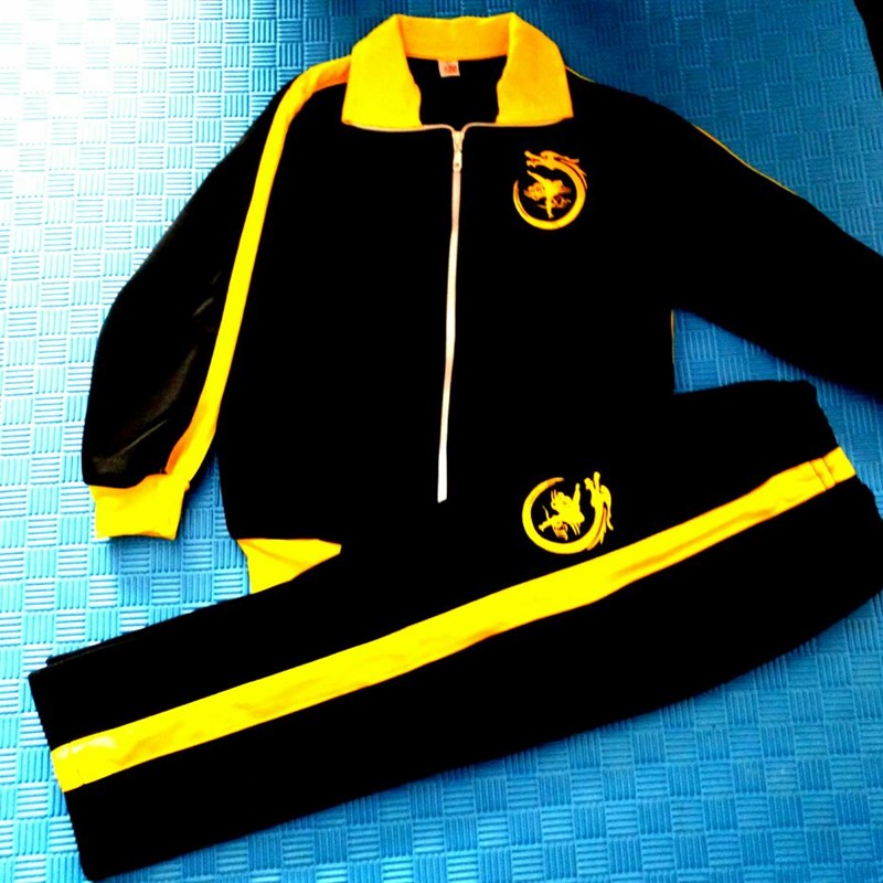 极速武校校服武馆团体服武术训练B服秋冬散打搏击训练套装运动服