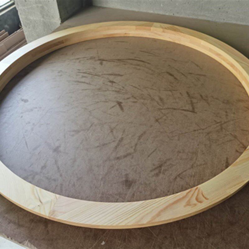 实木圆框 现代简约窗户包垭口线条翻边隔断墙洞屏风装饰 制作包邮