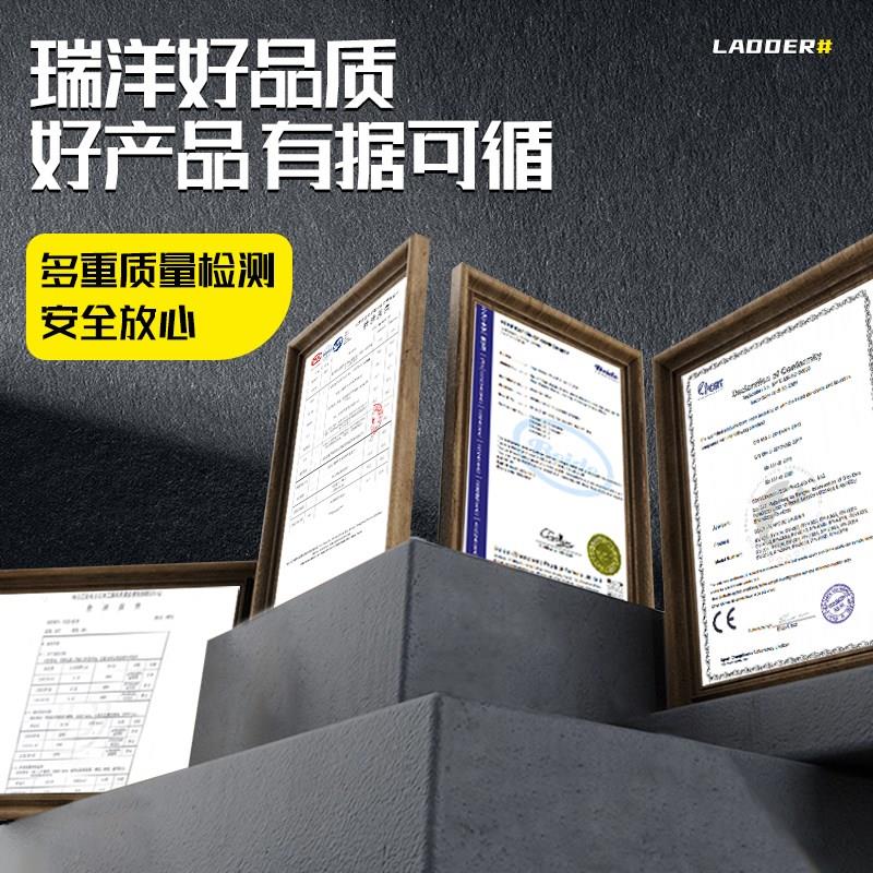 小巨人梯子家用便携折叠多功能加厚铝合金人字梯升降梯伸缩登高梯